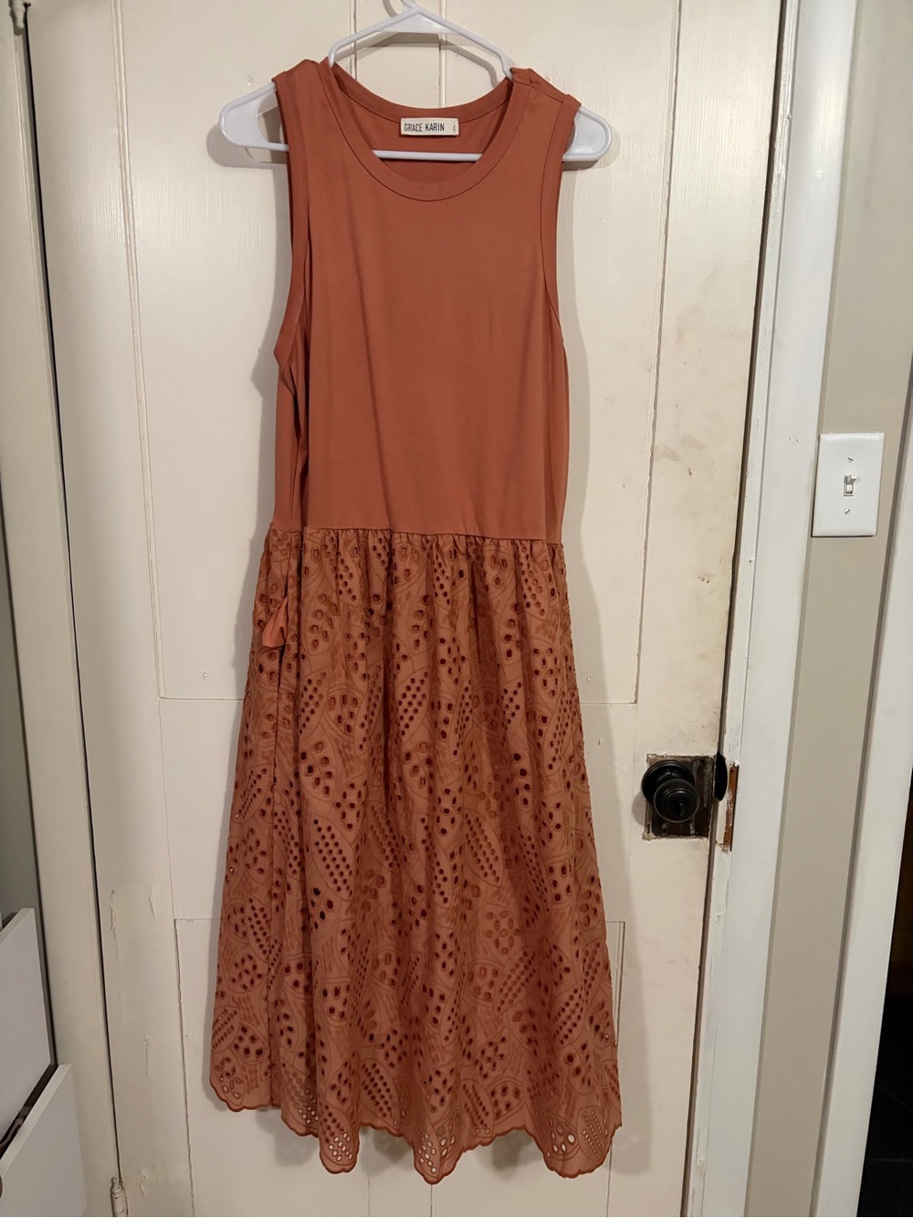 Grace Karin Coral Summer Dress